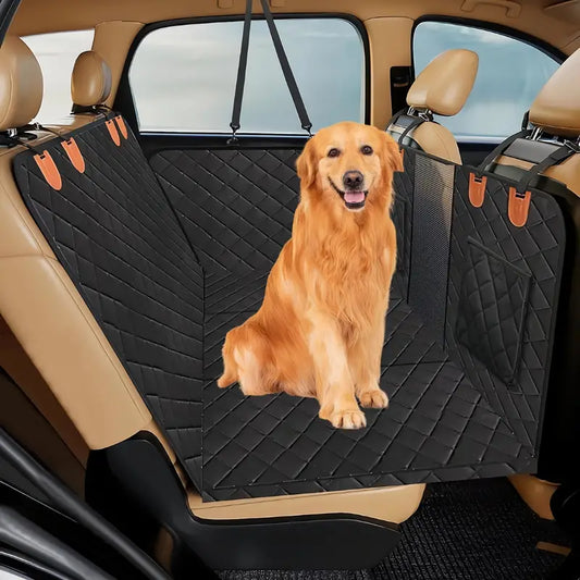 Waterproof Dog Car Seat Protector with Hard Base – Ultimate Backseat Shield